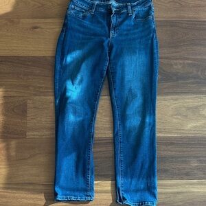 GAP Women's Deep Blue Straight Leg Jeans